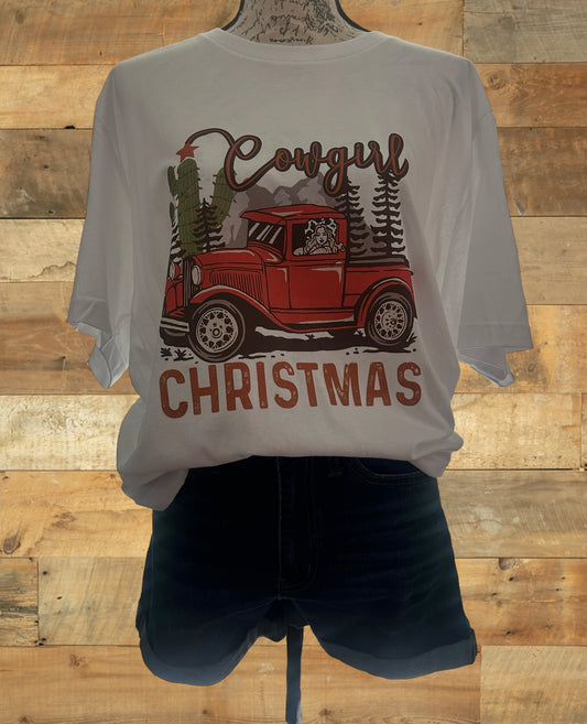 Cowgirl Christmas Tee